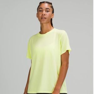 EUC Lululemon All Yours Tee in Crispin Green